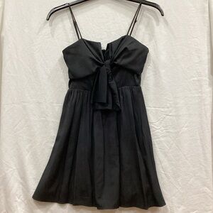 💚All in Favor Black Mini Dress